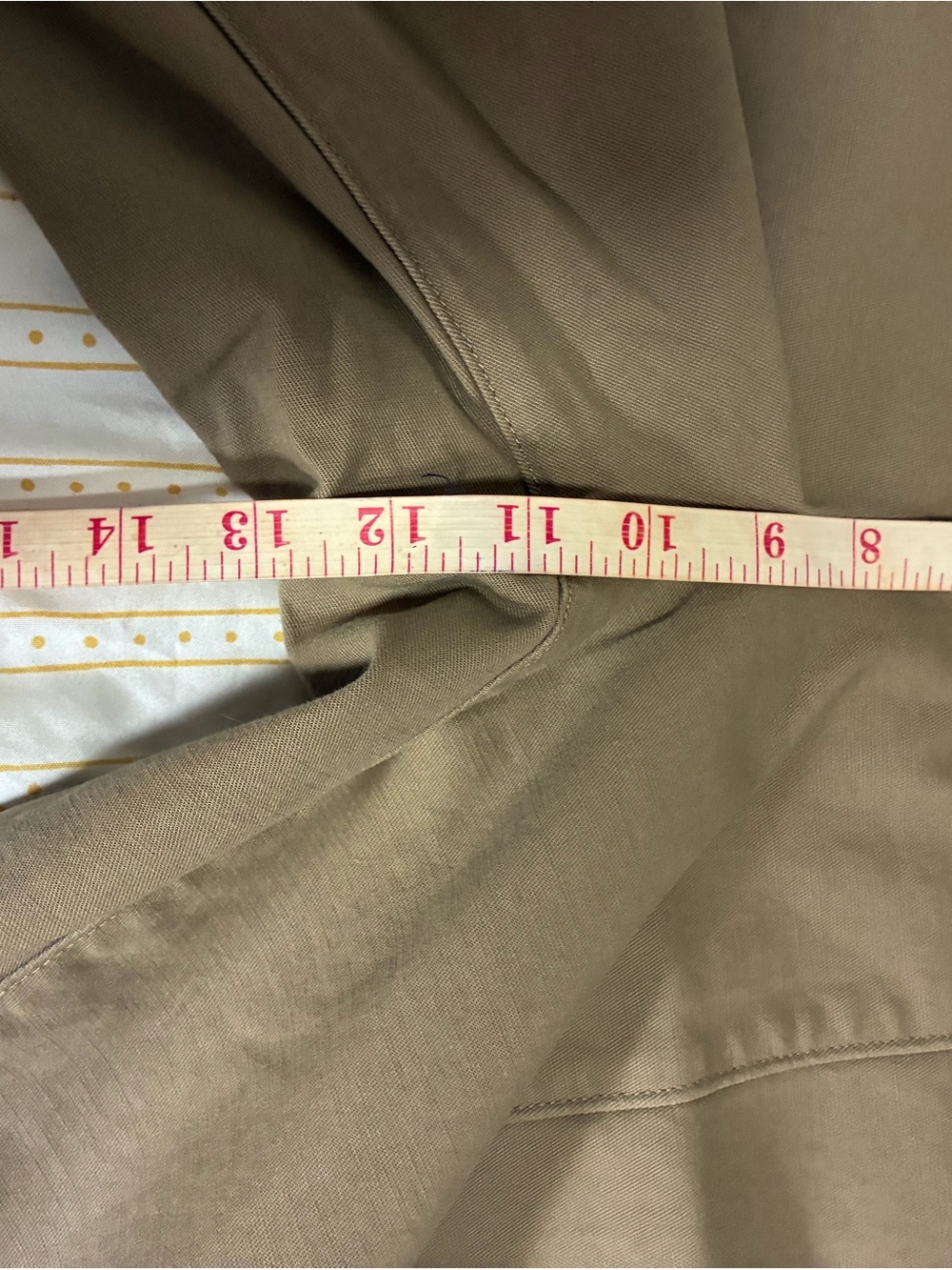 Duluth Trading Co Olive Wide-Leg Utility Jeans - Picture 12 of 14